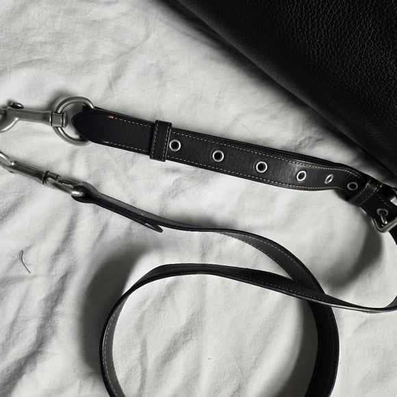 Coach 1941 Rogue Brief  Glovetanned Pebbled Leather Black style 11104 - Picture 11 of 12